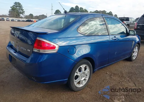 2008 Ford Focus Ses z USA, uszkodzony, nr VIN 1FAHP33N08W113744